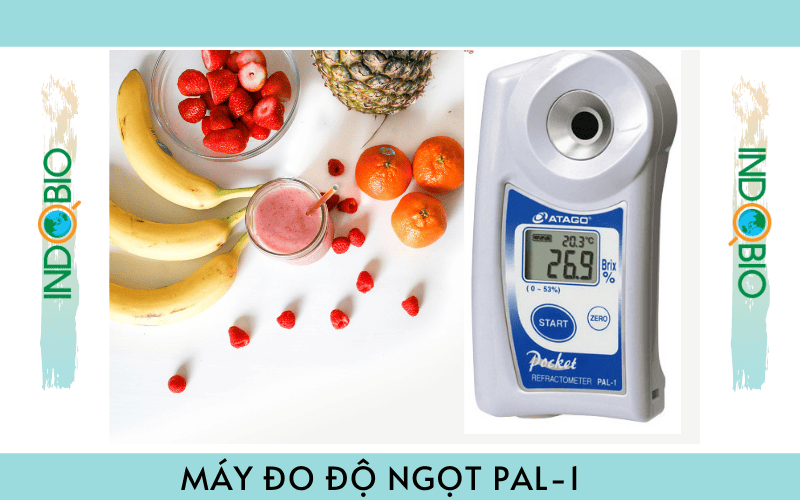 Máy đo độ ngọt điện tử Atago Pal-1, đo độ gọt trái cây